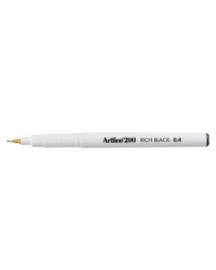 ARTLINE 200NR RICH BLACK FINELINE PEN BLACK