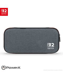 POWERA SLIM CASE FOR NINTENDO SWITCH 2 - DARK HEATHER GREY