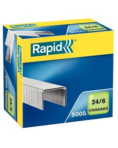RAPID STAPLES 24/6MM BOX 5000