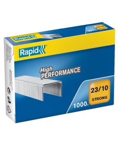 RAPID STAPLES 23/10MM BOX 1000 STRONG