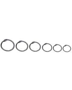 ESSELTE HINGED RINGS NO.2 63MM BOX 25