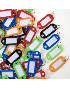 ESSELTE KEY TAGS BAG 100 ASSORTED