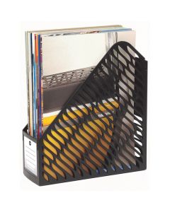 MARBIG MAGAZINE RACK TWIN PACK BLACK