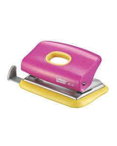 RAPID PUNCH 2H 10 SHEET FC10 PINK/YELLOW