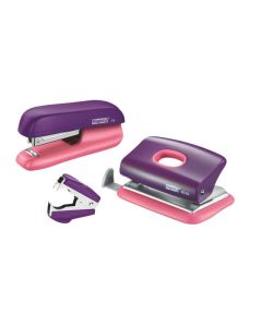 RAPID STAPLER MINI F5 PURPLE/APRICOT V/PACK