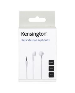 KENSINGTON KIDS STEREO EARPHONES - WHITE