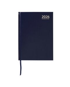 CUMBERLAND 2026 CASEBOUND DIARY A5 DAY TO A PAGE BLUE