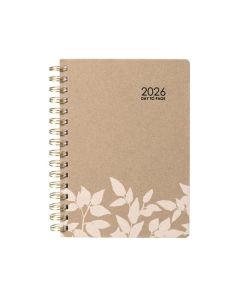 CUMBERLAND 2026 ECO WISE DIARY A5 DAY TO PAGE KRAFT