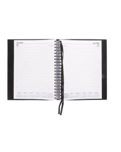 CUMBERLAND 2026 NORWICH DIARY QUARTO DAY TO A PAGE BLACK