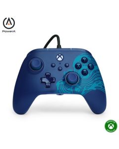 POWERA ADVANTAGE WIRED CONTROLLER BLUE WAVE FOR XBOX X/S