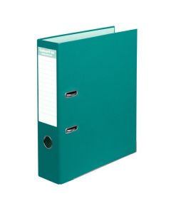 COLOURHIDE A4 LEVER ARCH FILE PE TEAL GREEN