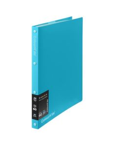 COLOURHIDE REFILLABLE DISPLAY BOOK 20 SHEET SKY BLUE