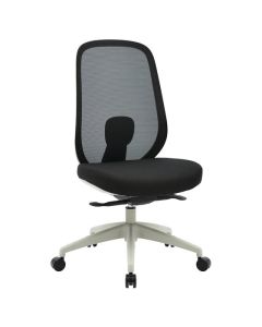 Buro Force Chair, Light Grey Frame & Black Seat