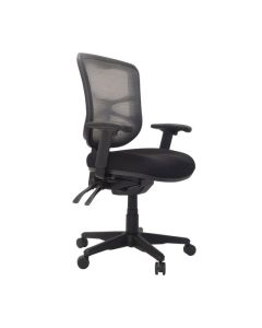 Buro Metro with Seat Slide and Arms, Nylon Base