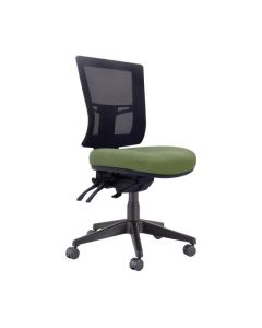Buro Metro II 24/7 Chair, Nylon Base, SafeTex Olive fabric