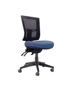 Buro Metro II 24/7 Chair, Nylon Base, SafeTex Cobalt fabric