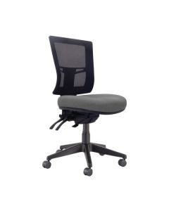 Buro Metro II 24/7 Chair, Nylon Base, SafeTex Smoke fabric