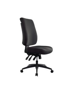 Buro Tidal High Back Chair, Black