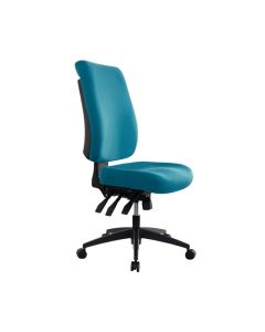 Buro Tidal High Back Chair, Teal