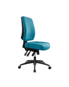 Buro Tidal Mid Back Chair, Teal
