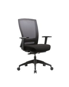 Buro Mentor Mesh Chair with Arms, Nylon Base