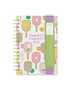 ORANGE CIRCLE 2026 PICKLEBALL RALLY WTV DIARY 146X210MM