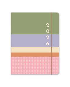 ORANGE CIRCLE 2026 COLOR BLOCK MTV DIARY 191X248MM