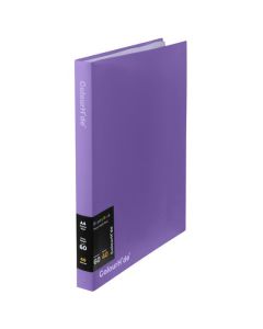 COLOURHIDE FIXED DISPLAY BOOK 40 SHEET LAVENDER