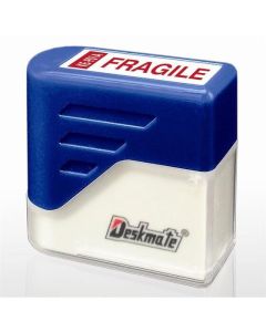 DESKMATE PREINK OFFICESTAMP FRAGILE RED