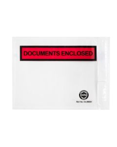 MARBIG PACKAGING ENVELOPE 'DOCUMENTS ENCLOSED' 155x115MM BOX1000