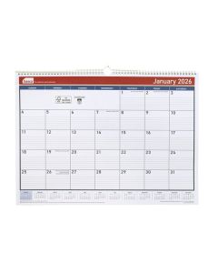 SASCO 2026 MONTHLY WALL CALANDER 530X395MM