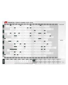 SASCO® WALL PLANNER FINANCIAL YEAR DIARY 2025/2026 870X 610MM