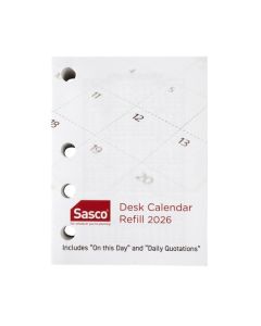 SASCO 2026 CALANDER REFILL SIDE HOLE 76X102MM
