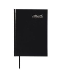 CMB FY26/27 CBOUND DIARY A5 WTV BLK