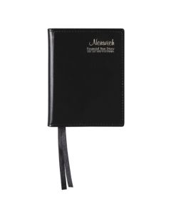 CMB FY26/27 NWICH DIARY A6 PKT WTV BLK
