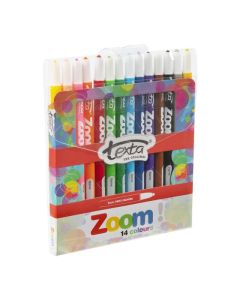 TEXTA ZOOM TWIST CRAYONS PK12+2