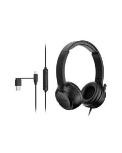 KENSINGTON H950 EQ USB-C/A ON-EAR WIRED HEADSET