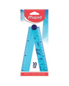 MAPED 8281020 FOLDABLE RULER ARCTIC 30CM