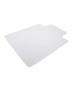 FLOORTEX CHAIR MAT PVC HARD FLOOR 114X135 KEYHOLE