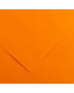 Canson Iris Vivaldi Cardboard 120gsm A4 Sheets Pack of 100 - Colour 07 Clementine (Min Order Qty 1) 