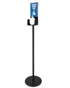 Hand Sanitiser Stand A4 Single Sided 