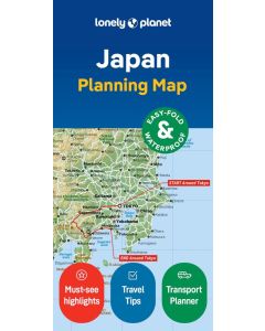 Lonely Planet Japan Planning Map #2 