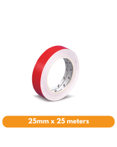Olympic Cloth Tape 25mmx25m Red