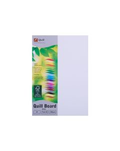 Quill Paste Board 200gsm A4 Pack of 50 : White