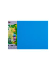 Quill Surface Board 210gsm A3 Pack of 25 : Marine Blue