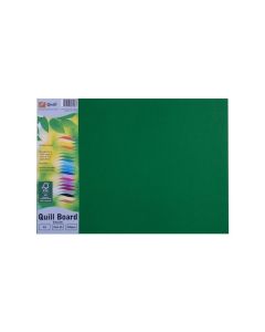 Quill Surface Board 210gsm A3 Pack of 25 : Emerald Green