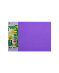 Quill Surface Board 210gsm A3 Pack of 25 : Lilac