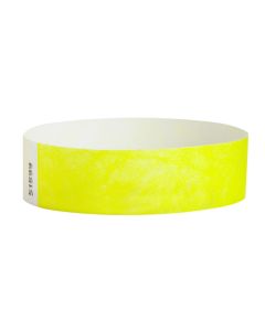 Wristband Tear-proof Yellow Pack of 100 