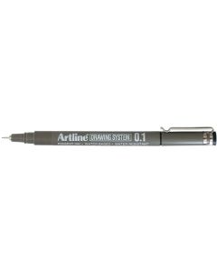 Artline 231 Drawing System Pen Black 1mm Box of 12 (Min Ord Qty 1) 