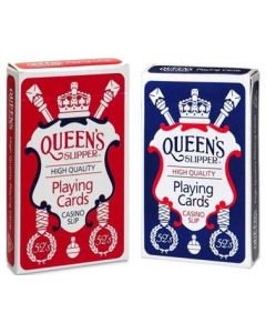 Queen's Slipper 52'S Playing Cards Display of 12 (Min Order Qty 1) 